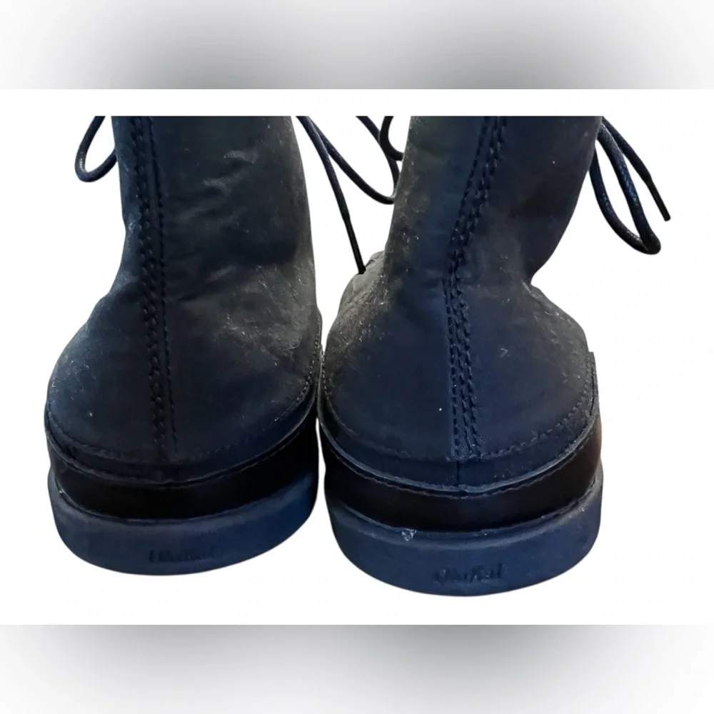 Olukai Nalukai Kapa Boots Black Canvas Size 12 - Picture 7 of 14